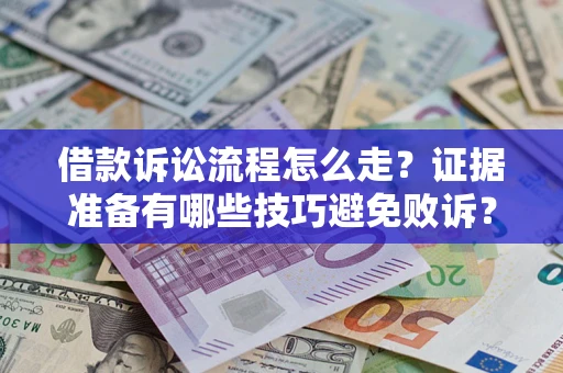 济南借款诉讼流程怎么走？证据准备有哪些技巧避免败诉？