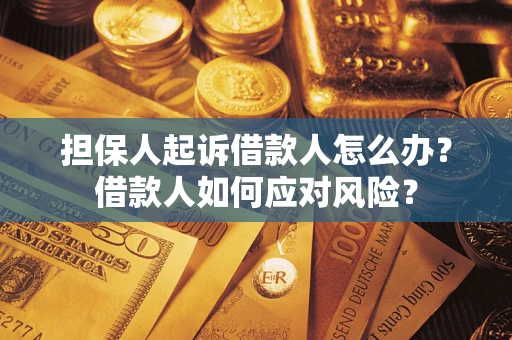 济南担保人起诉借款人怎么办？借款人如何应对风险？
