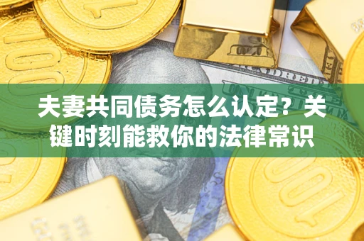 济南夫妻共同债务怎么认定？关键时刻能救你的法律常识