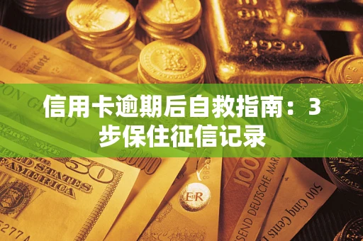 济南信用卡逾期后自救指南：3步保住征信记录