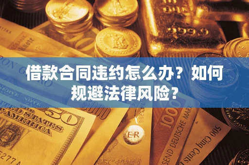 济南借款合同违约怎么办？如何规避法律风险？